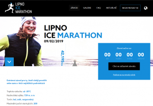Lipno Ice marathon 2019